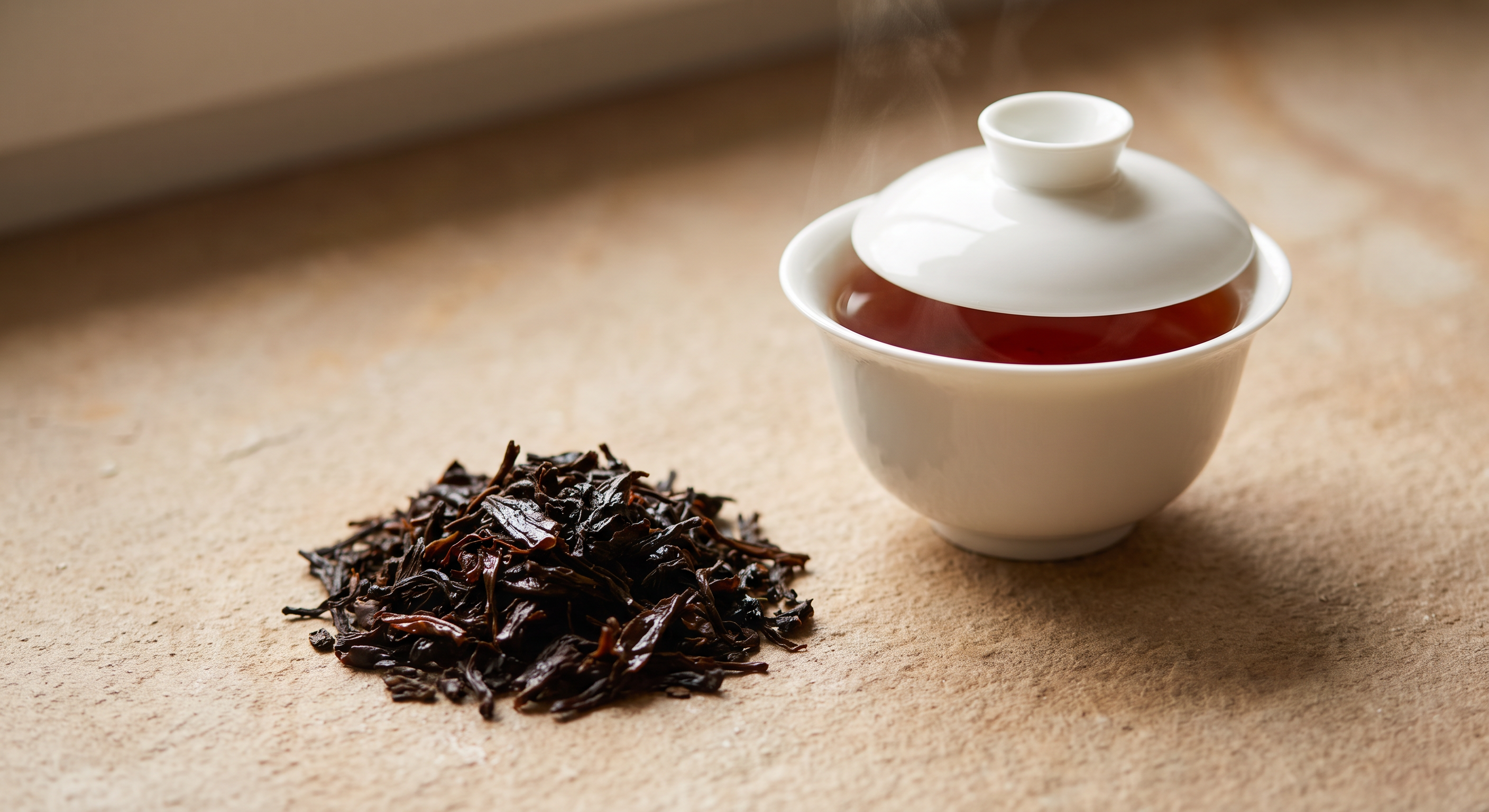 Ripe shou pu-erh tea